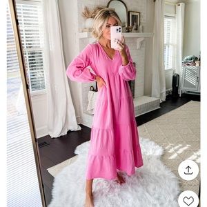 Women’s Bell Long Sleeve Tiered Gauze Dress Size XS NWOT